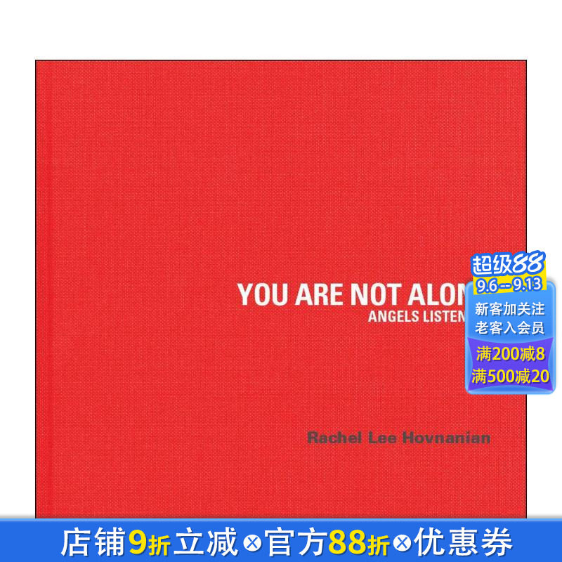 【预售】你并不孤单：倾听的天使们 You Are Not Alone:Angels Listening 原版英文艺术画册画集 正版进口书