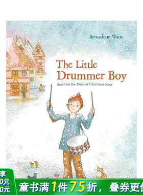 【现货】【Bernadette Watts】小鼓手 The Little Drummer Boy 英文儿童插画故事绘本 进口童书