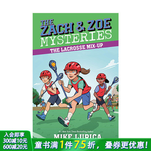 And Zoe扎克和佐伊 章节书 预售 善优童书 Up曲棍球混搭 Zach Mix 6：Lacrosse