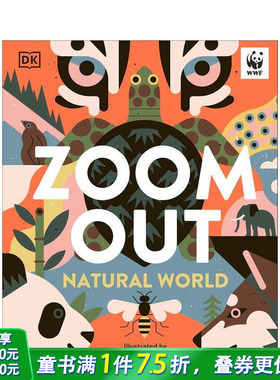 【现货】自然生态全景图鉴：探秘12种标志性动物与奇妙家园 英文儿童插画绘本 趣味科普进口童书 Owen Davey欧文·戴维