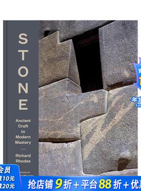 【预售】石艺千年：从远古技艺到现代巅蜂 Stone : Ancient Craft to Modern Mastery 原版英文建筑设计 正版进口书