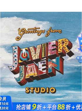 【现货】Greetings from Javier Jaen Studio 英文原版平面设计作品集