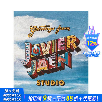 【现货】Greetings from Javier Jaen Studio 英文原版平面设计作品集