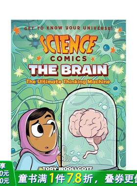 【预售】大脑：思维机器 【Science Comics】The Brain: The Ultimate Thinking Machine 英文儿童漫画故事 英语拓展科普进口童书