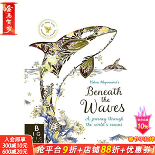 【现货】Beneath the Waves波涛之下 英文艺术绘本 Helen Ahpornsiri【善优童书】