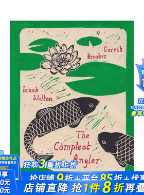 【预售】钓客清话 图像小说改编 The Compleat Angler : A Graphic Adaptation 原版英文漫画书 正版进口书