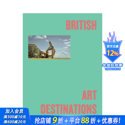【现货】英伦艺术巡礼 British Art Destinations 原版英文艺术画册画集 艺术地标深度解析 正版进口书