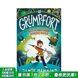 现货 英文章节桥梁故事书 怪物猎人：格朗福特 8岁 英语拓展阅读进口书 Grumpfort