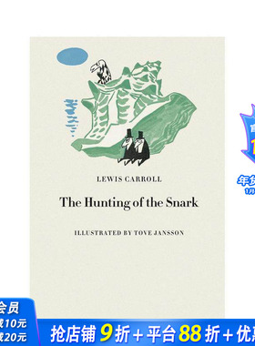 【预售】【路易斯卡罗X姆明作者托芙扬松】猎鲨记 The Hunting of the Snark 原版英文诗歌 正版进口书