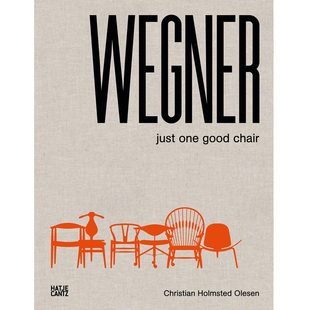 【预售】ans J. Wegner Just One Good Chair 汉斯瓦格纳 名椅经典设计书 英文原版家具设计书籍