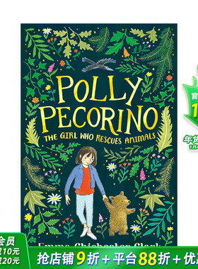 【预售】波莉·佩科里诺：拯救动物的女孩 Polly Pecorino 自然保护启蒙故事英文原版 青少年读物 图书