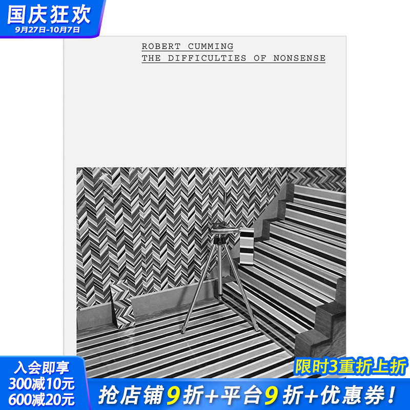 【现货】艺术家罗伯特·卡明：胡扯的困难 Robert Cumming: The Difficulties of Nonsense 英文原版进口画册