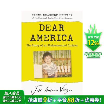 【现货】 Dear America: Young Readers’ Editio，亲爱的美国: 英文原版图书籍进口正版 Vargas 儿童分阶阅读