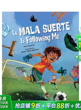 【预售】跟着拉玛拉苏尔特 La Mala Suerte Following 英文儿童插画故事科普绘本 进口童书
