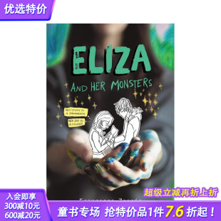 怪物 现货 Monsters 英文原版 Zappia and Francesca Eliza 青少年读物 Her 图书籍进口正版 伊莉莎和她