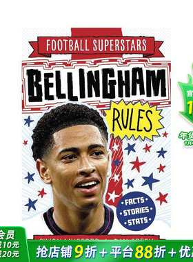 【现货】足球明星特辑：祖德·贝林厄姆 【Football Superstars】Bellingham Rules 原版英文运动 正版进口书
