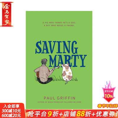 【预售】Saving Marty拯救马蒂 英文原版儿童故事阅读【善优童书】