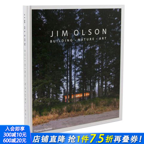【预售】【T&H】Jim Olson吉姆·奥尔森：建筑，自然，艺术 英文原版建筑设计图书