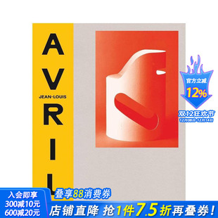 Jean 预售 路易·阿夫里尔：纸板建筑师 英文工业产品设计 进口书 原版 Louis 让 architecte Avril 正版 carton