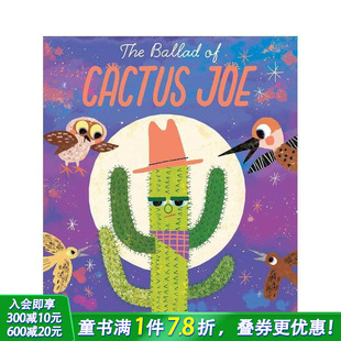 歌谣 Ballad 英文儿童故事绘本 现货 进口童书 Joe 仙人掌乔 Cactus