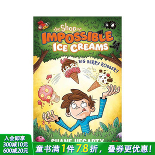 Ice 英语拓展阅读进口书 冰淇淋店 Shop The 不可思议 卷2：浆果大劫案 Creams英文儿童幽默章节桥梁故事 Impossible 预售