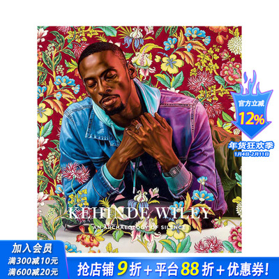 【预售】英文原版 可海恩德·维里：沉默考古学 Kehinde Wiley: An Archaeology of Silence 英文艺术画册画集 正版进口图书