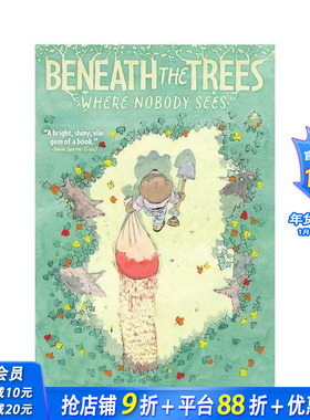 【预售】【艾斯纳奖提名】无人可见的树下 Beneath the Trees Where Nobody Sees 原版英文漫画书 正版进口书