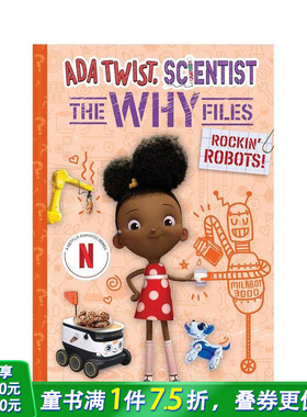 【现货】摇滚机器人！ Rockin' Robots! (Ada Twist， Scientist: The Why Files 5) 12岁+英文小说故事 英语拓展阅读进口书