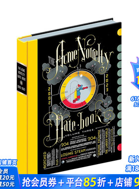 【现货】克里斯·韦尔素描本 卷3 Chris Ware Acme Novelty Datebook Volume Three 原版英文漫画书 正版进口书