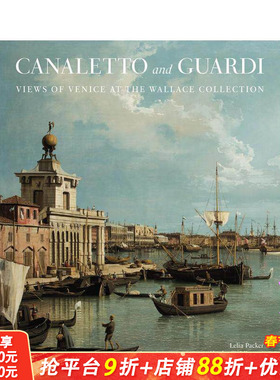 【现货】卡纳莱托&瓜尔迪：华莱士博物馆中的威尼斯景观 Canaletto & Guardi 原版英文艺术画册画集 正版进口书