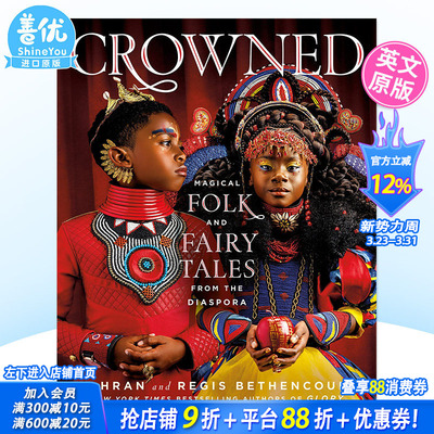 【预售】CROWNED: Magical Folk and Fairy Tales from the Diaspora 英文原版进口书籍