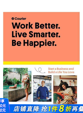 【现货】高效工作,高质生活 世界各地的25位创业企业家的商业生活 Work Better, Live Smarter 英文原版进口