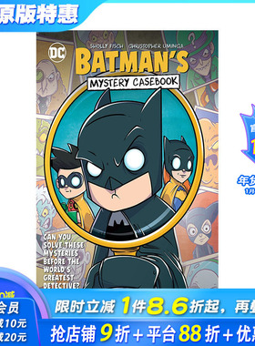 【现货】英文漫画 蝙蝠侠的秘密事件簿 Batman’s Mystery Casebook 图像小说 正版进口书籍 DC comic 善优图书