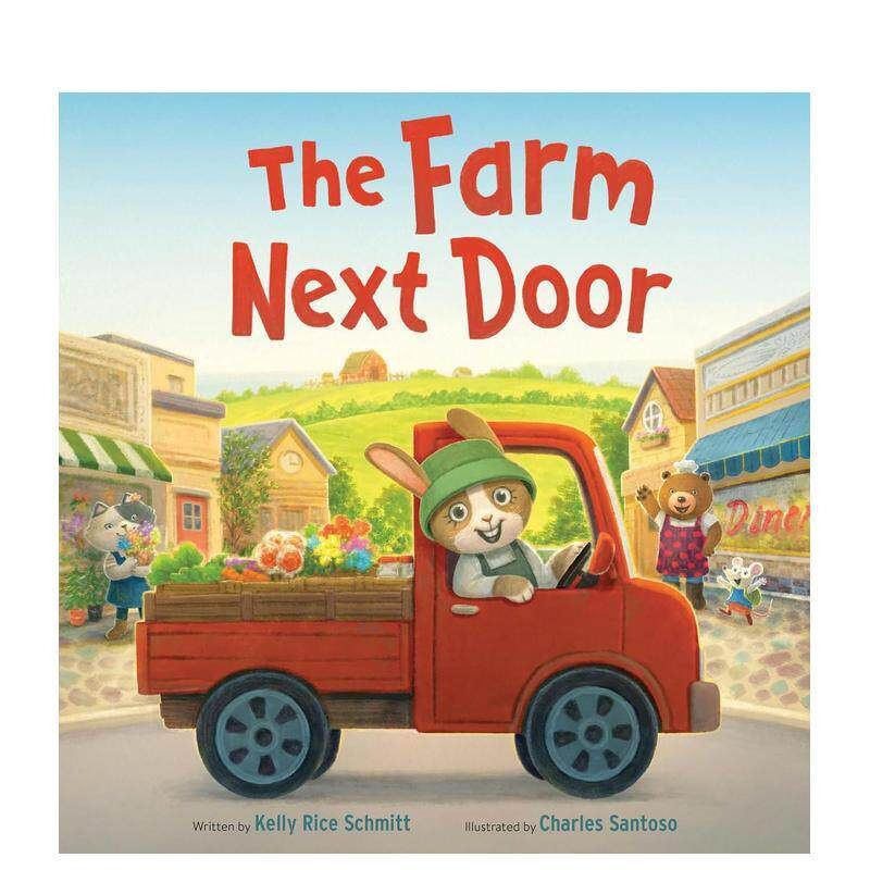 【预售】隔壁的农场 The Farm Next Door 精装英文儿童插画故事绘本 进口童书STEAM儿童图书