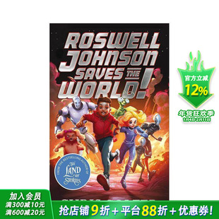 【预售】罗斯威尔·约翰逊拯救世界！ Roswell Johnson Saves the World!英文小说故事 英语拓展阅读进口书 The School Librarian