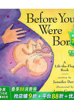 【现货】英文原版 Before You Were Born 在你出生之前 了解生命诞生 二胎家庭 3-6岁亲子英语儿童进口绘本 善优童书