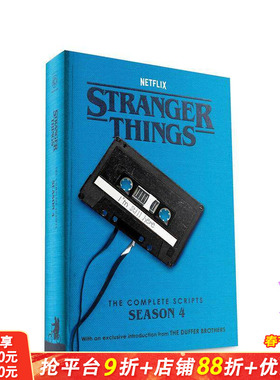 【预售】怪奇物语：第四季完整剧本 Stranger Things: The Complete Scripts， Season 4 原版英文生活 正版进口书