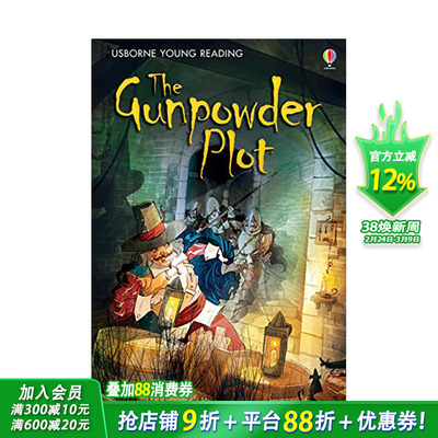 【预售】The Gunpowder Plot 火药阴谋 英文原版儿童故事阅读 Usborne【善优童书】