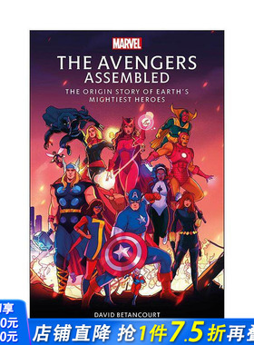 【预售】英文原版 复仇者联盟：起源和演变 The Avengers Assembled 电影 正版进口书籍 善优图书