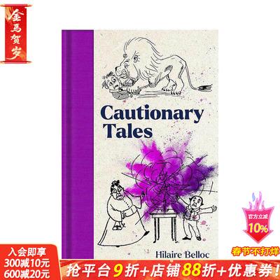 【预售】警世寓言 希莱尔·贝洛克 Cautionary Tales 原版英文文学小说 正版进口书