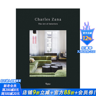 【现货】Charles Zana: The Art of Interiors 查尔斯·扎纳：室内艺术 室内设计英文原版图书