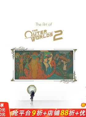 【预售】天外世界2 游戏设定集 The Art of The Outer Worlds 2 原版英文艺术插画原画设定集 苐一人称科幻RPG 正版进口书
