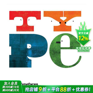 【现货】【2016克莱奥银奖】字体Typefaces 3-6岁孩子学前教育趣味字母绘本 英文原版 艺术启蒙从ABC开始学起【善优童书】