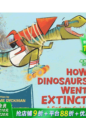 【现货】英文原版 恐龙是如何灭*的 How Dinosaurs Went Extinct 精装儿童英语插画绘本 正版进口书籍 善优童书
