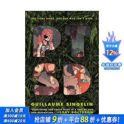【现货】英文原版 创伤后遗症 PTSD 英文漫画 图像小说 正版进口书籍 善优图书