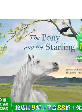 【预售】小马和椋鸟 The Pony and the Starling 英文儿童插画故事绘本 进口童书