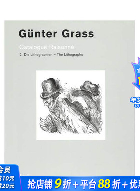 【现货】君特·格拉斯：目录 卷2 Günter Grass: Catalogue Raisonné: Volume 2 原版英文艺术画册画集 正版进口书