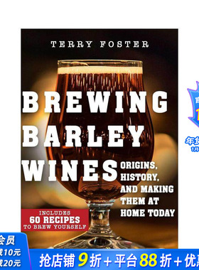 【预售】酿造大麦酒 Brewing Barley Wines 原版英文餐饮生活美食 正版进口书