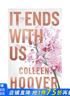 【预售】【Colleen Hoover】英文原版 莉莉的选择 It Ends with Us 小说文学 正版进口图书画册 善优图书