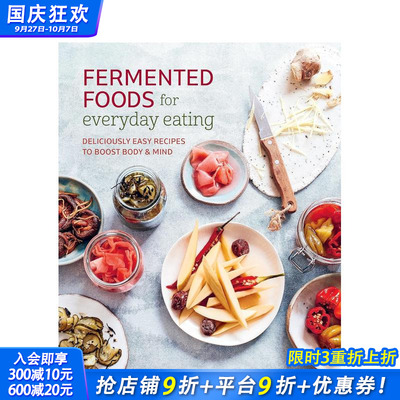 【预售】日常发酵食物：简易美味食谱 Fermented Foods for Everyday Eating 原版英文餐饮生活美食 正版进口图书